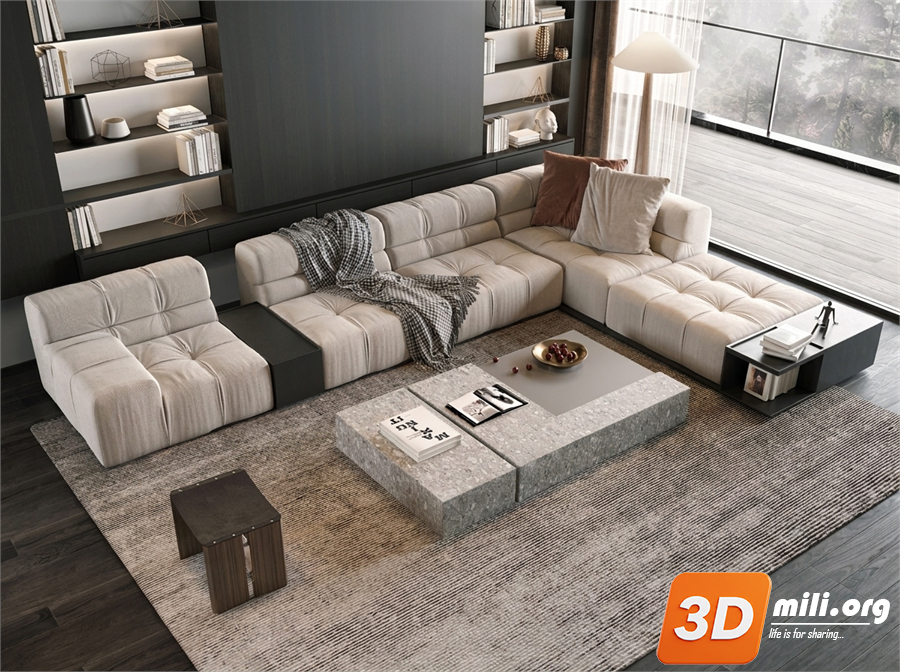Sofa Minotti Skp Files 